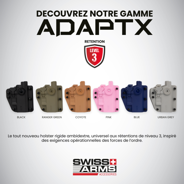 SWISS ARMS - HOLSTER ADAPT-X LEVEL 3 SWISS ARMS - 1