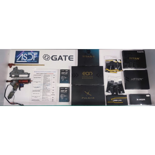 GATE - PULSAR S / TITAN II EXPERT HPA AEG - Airsoft Direct Factor