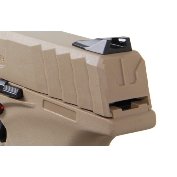 G&G - GTP9 TAN GAZ GBB BLOWBACK -Airsoft Direct Factory