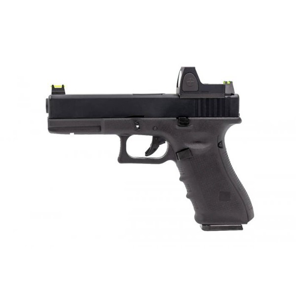 RAVEN - PISTOLET GBB RAVEN EU17   RMR NOIR - Airsoft Direct Facto