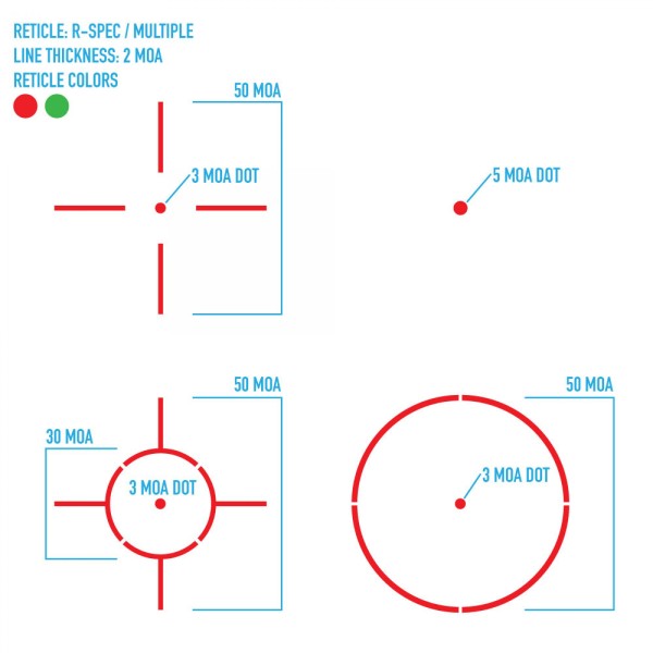 SIGHT MARK - POINT ROUGE Ultra Shot R-Spec - Airsoft Direct Facto