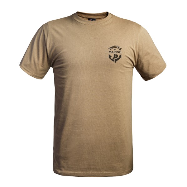 A10 - T-SHIRT STRONG TROUPES DE MARINE