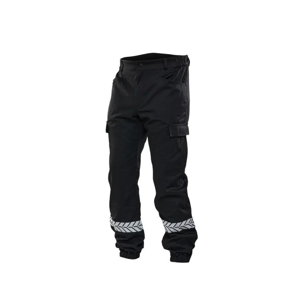 GK PRO - PANTALON SECURITE PRIVEE AVEC BANDE HV - Airsoft