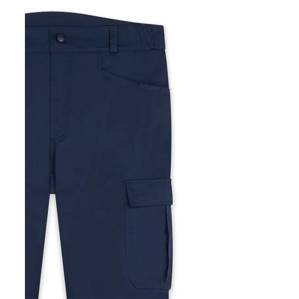 GK PRO - PANTALON SECURITE PRIVEE MARINE AVEC BANDE HV -