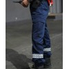 GK PRO - PANTALON SECURITE PRIVEE MARINE AVEC BANDE HV -