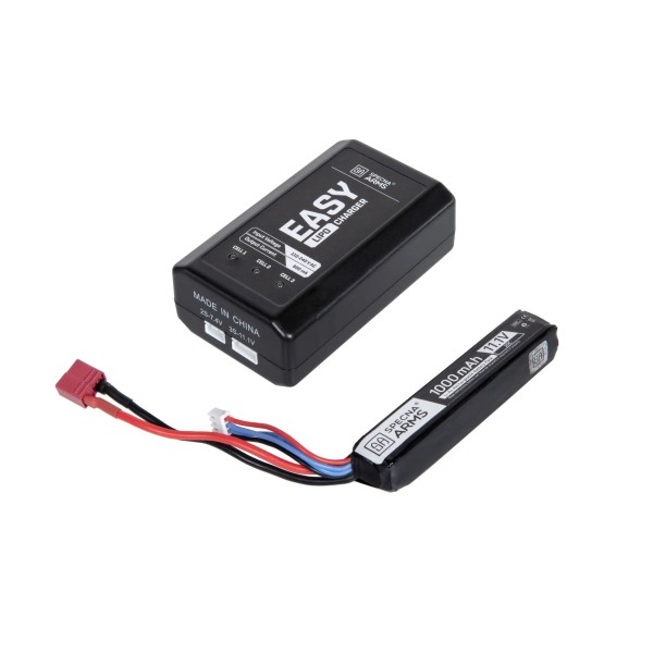 SPECNA ARMS - PACK BATTERIE ET CHARGEUR LIPO 11.1V - Airsoft