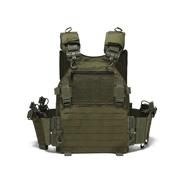 AS-DF - GILET PORTE PLAQUE TACTIQUE - Airsoft Direct Factory