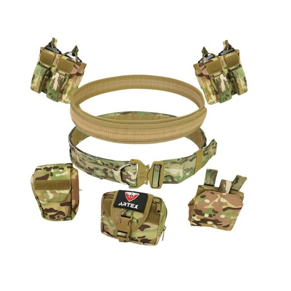 AS-DF - CEINTURE TACTIQUE COMPLETE - Airsoft Direct Factory