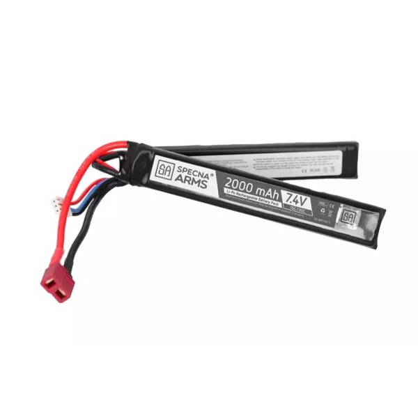 SPECNA ARMS - BATTERIE LIPO  2000MAH DEAN - Airsoft Direct Factory